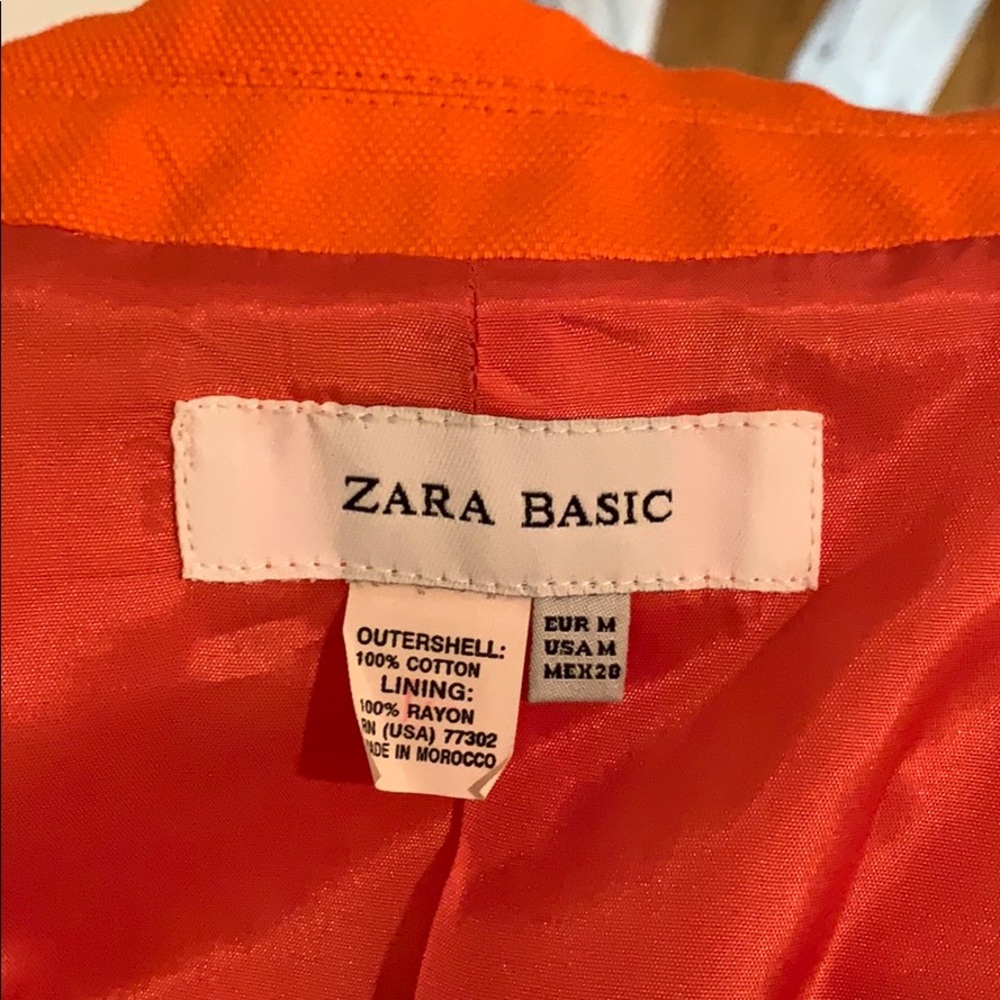 Zara Basic Rounded Collar Jaceket - image 5